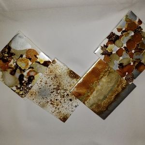 Hand Painted Coaster Set